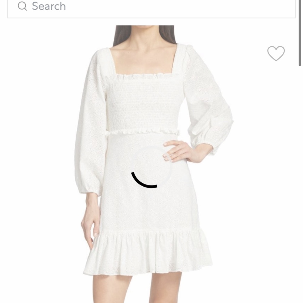 New Veronica Beard white vacation dress